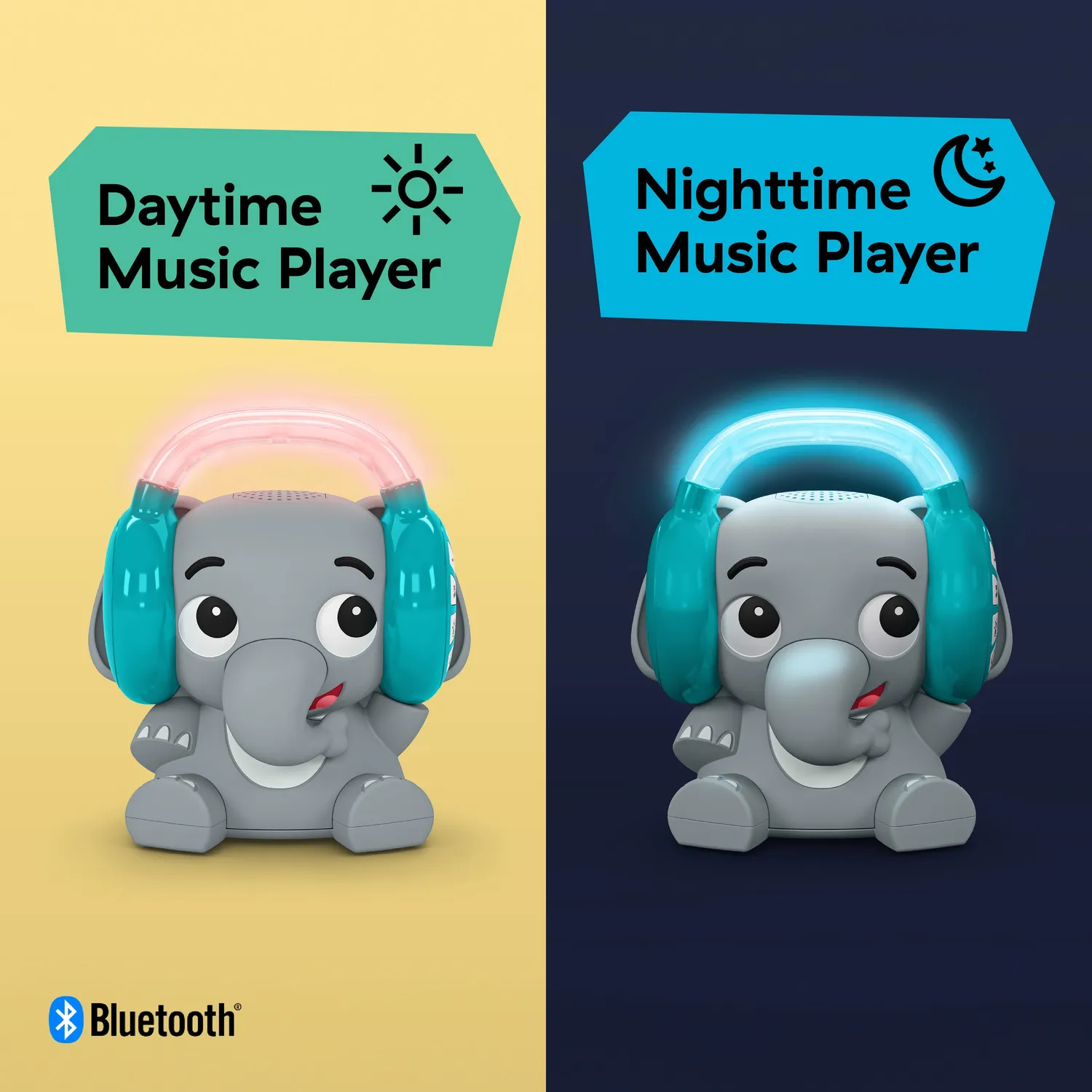 Baby Einstein Earl the Elephant Einschlafhilfe Nachtlicht Bluetooth