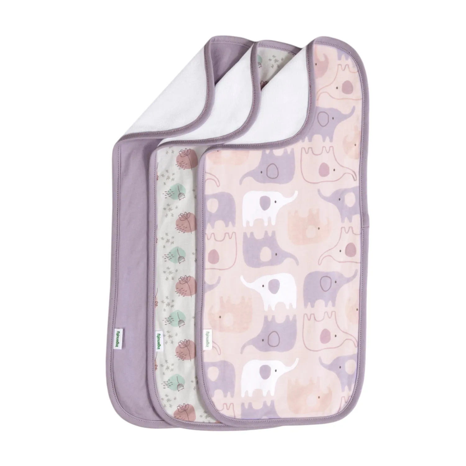 Ingenuity Easy Eater Lätzchen + Spucktuch Set 7-teilig rosa