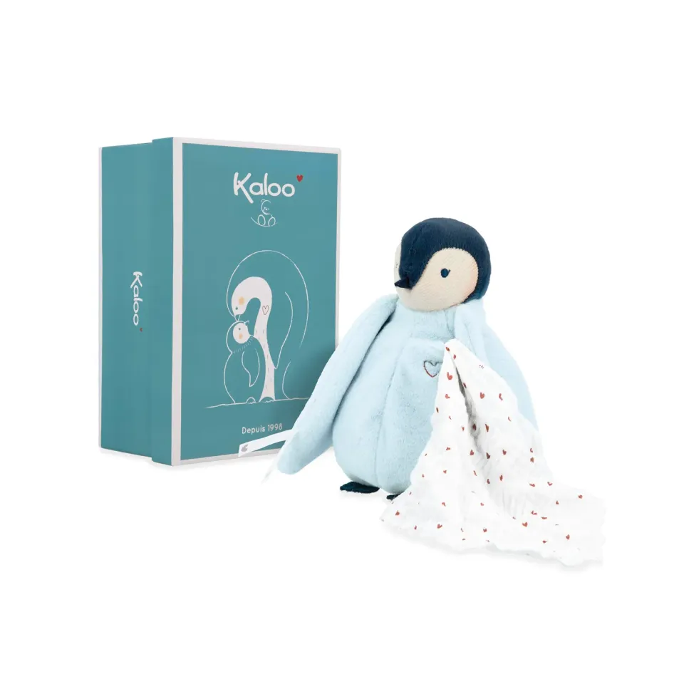 Kaloo Complices K212002 Kuscheltier Blau mit Tuch