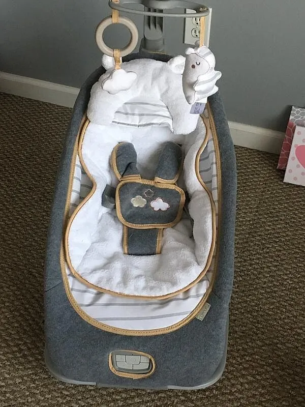 Ingenuity Boutique Rocking Seat Bella Teddy Babywippe Plüsch