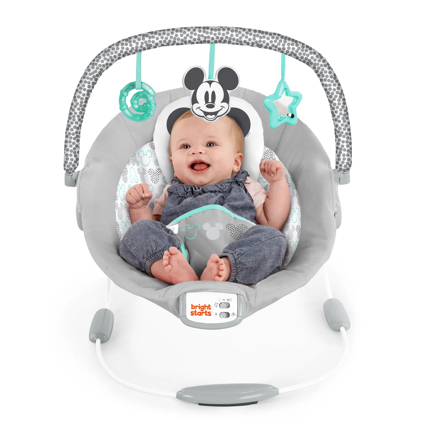 Bright Starts Disney Mickey Cloudscapes Babywippe Musik
