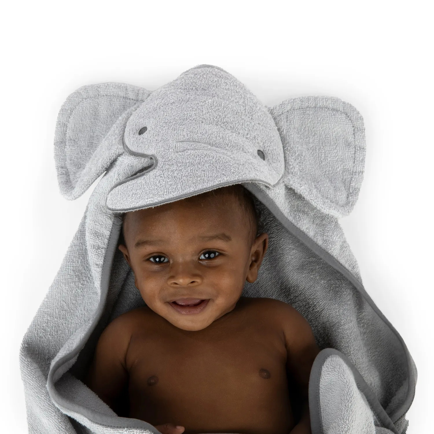 Ingenuity Clean & Cuddly Kapuzenhandtuch Elefant Grazer 76x76