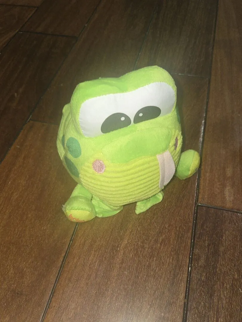 Bright Starts Bop Around Frog Plüschspielzeug mit Musik