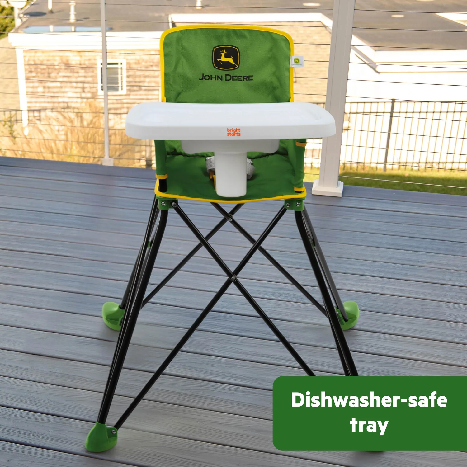 Bright Starts John Deere Pop N Dine Reisehochstuhl