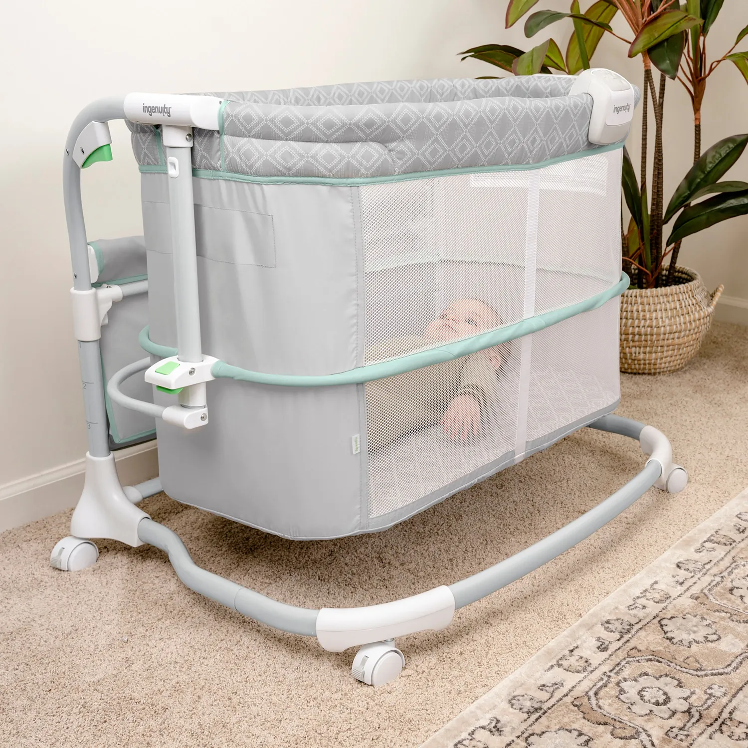 Ingenuity Dream & Grow Beistellbett Tesse höhenverstellbar