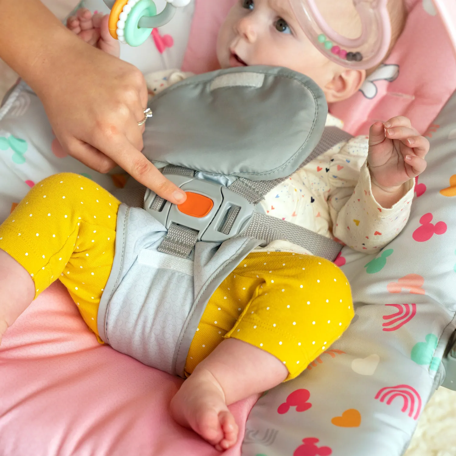 Disney Baby Minnie Mouse Forever Besties Babyliege Vibration