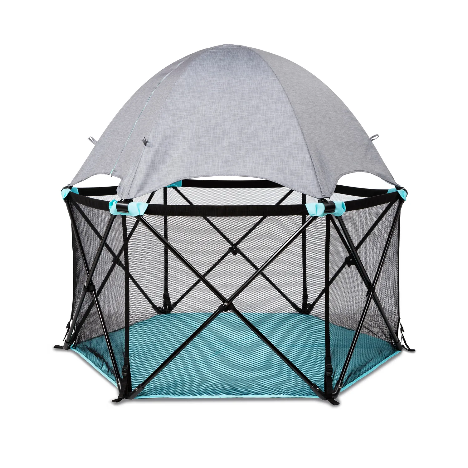Summer Infant Pop 'N Play Deluxe Ultimate Laufstall mit Sonnendach