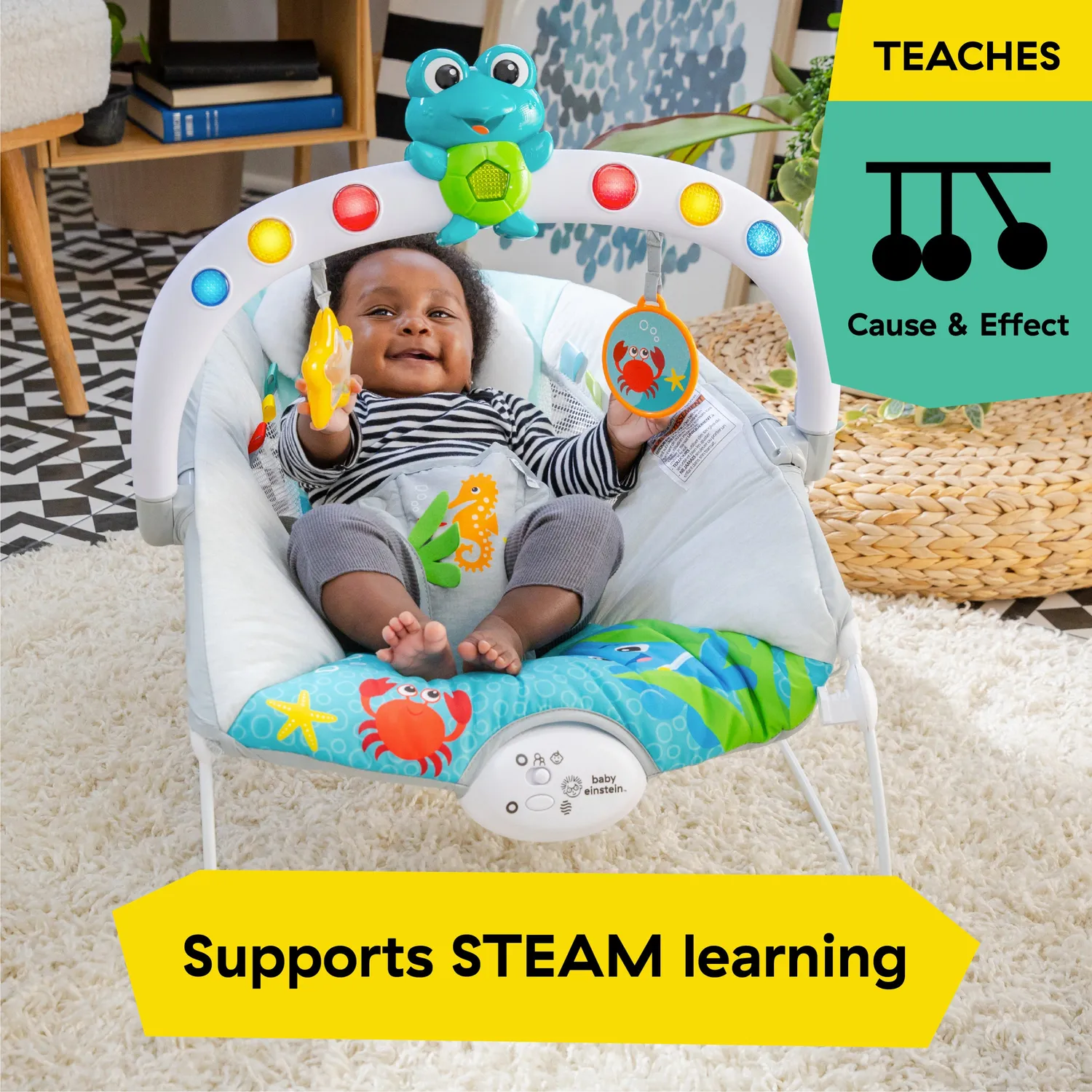 Baby Einstein Ocean Explorers Kick to it Neptune Musikwippe