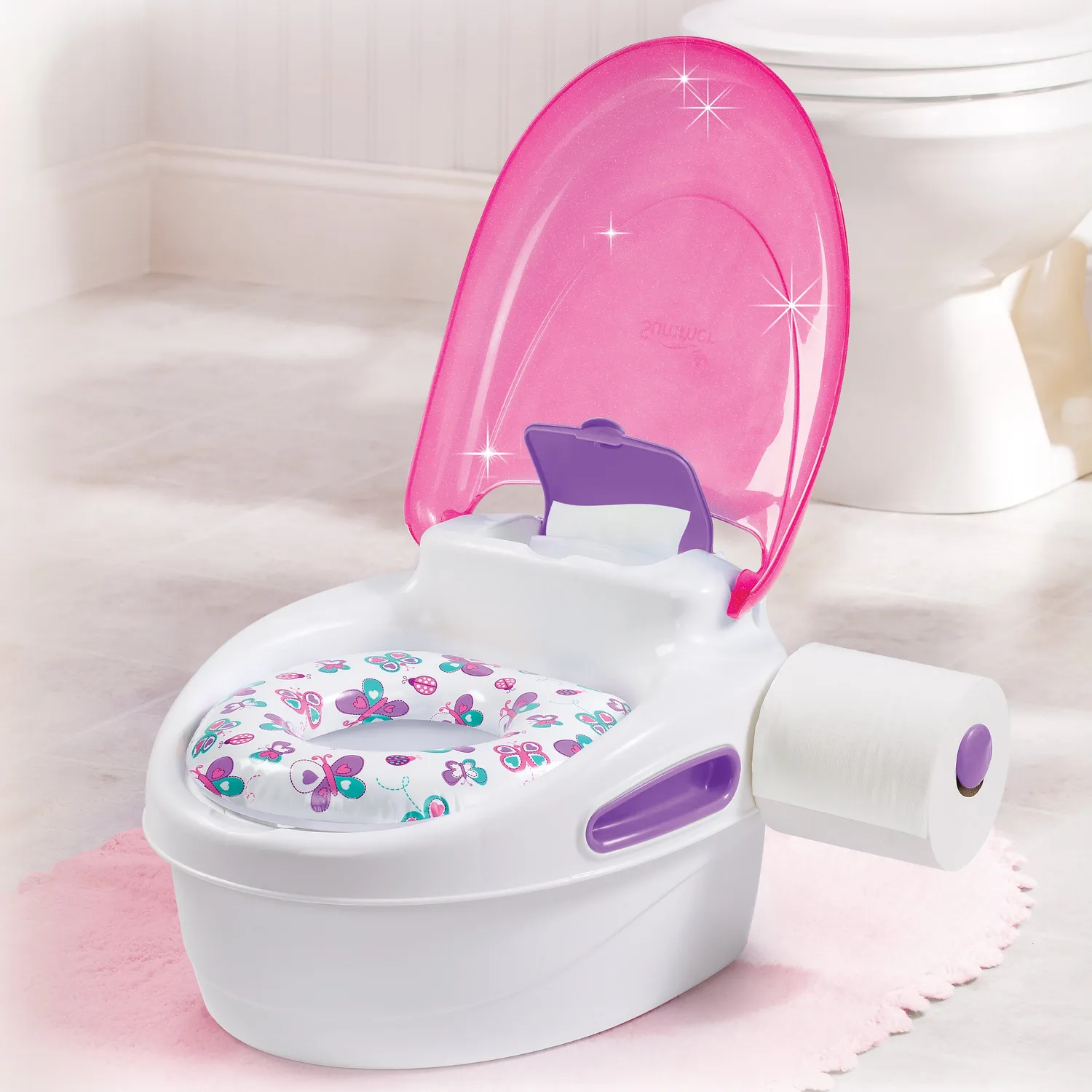 Summer Step by Step Töpfchen 3-in-1 mit Tritthocker 18-48 Monate