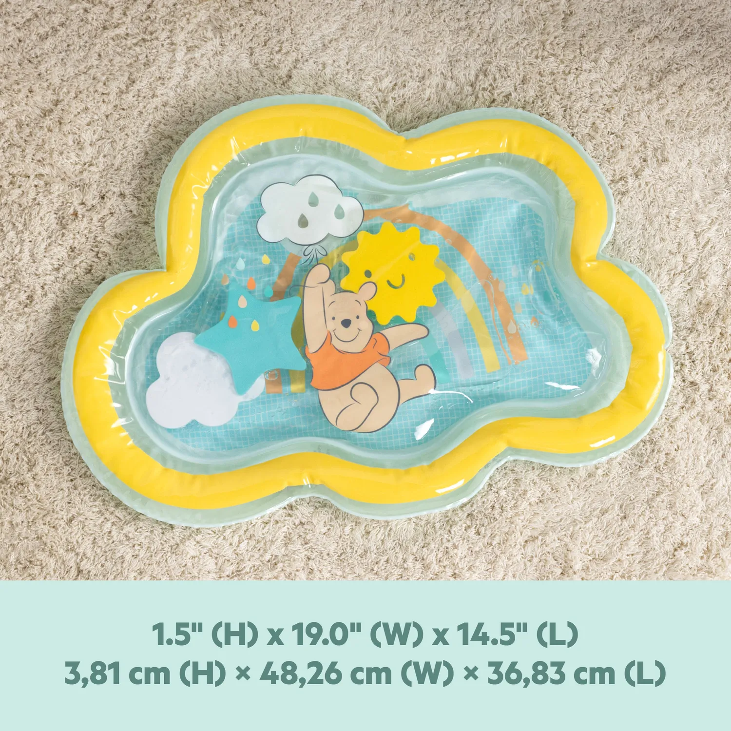 Bright Starts Winnie Pooh Tummy Time Wassermatte