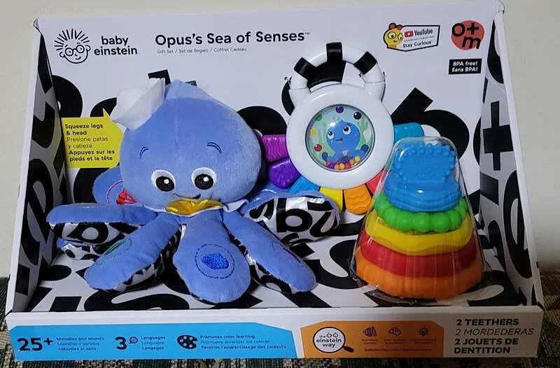 Baby Einstein Sea of Senses Opus Geschenkset 3-teilig mit Musik