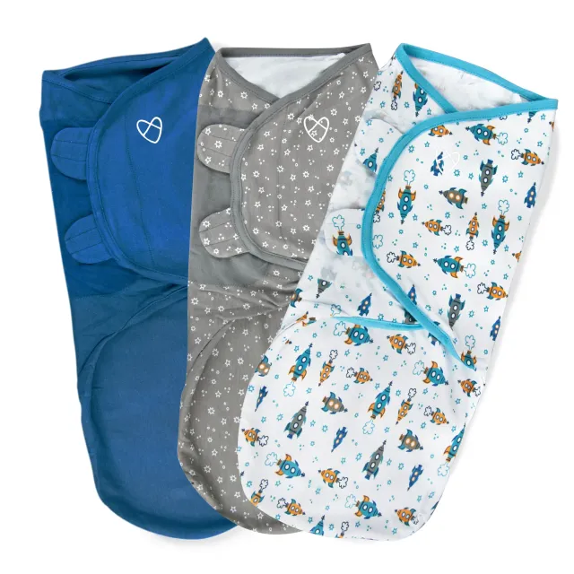 SwaddleMe Original Pucktuch Superstar L 3-6 Monate 3er