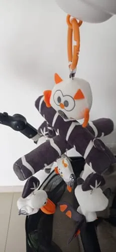 TUMAMA Baby Mobile mit Projektor schwarz-weiß Sternenhimmel