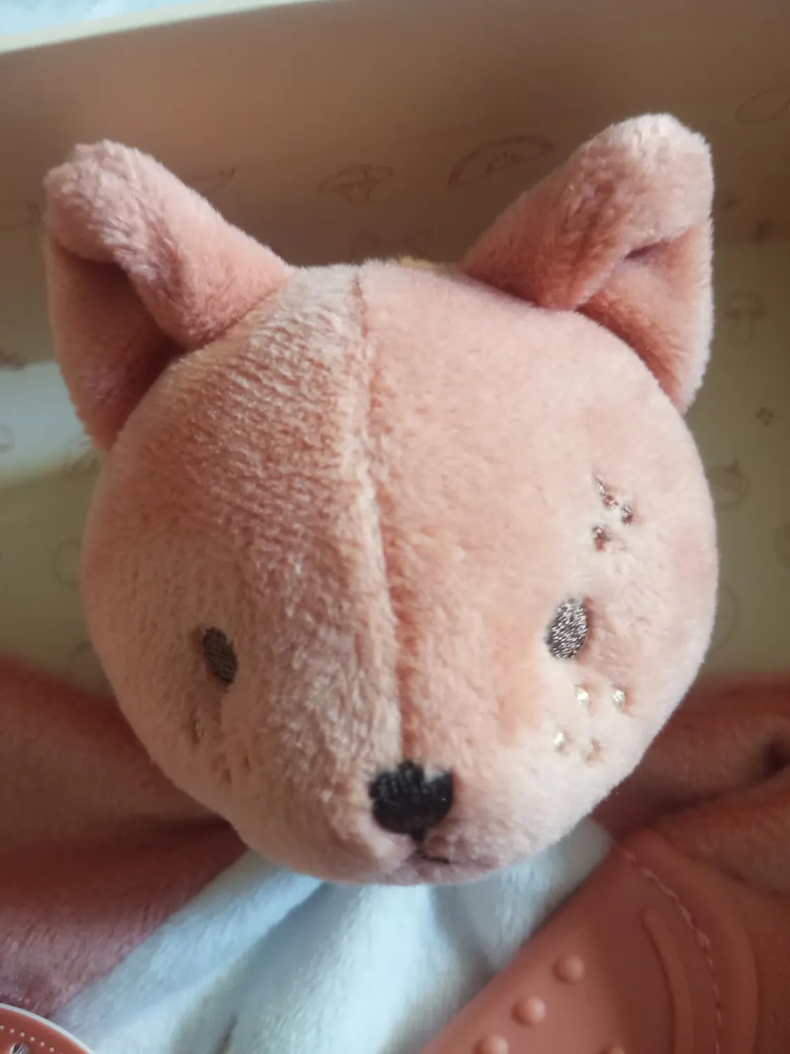 Kaloo Eichhörnchen Babyball 23 cm Beissring