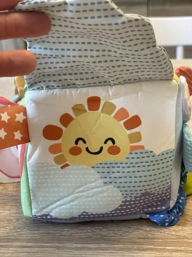 TUMAMA Montessori Tücherbox Babyspielzeug mit Spiegel waschbar