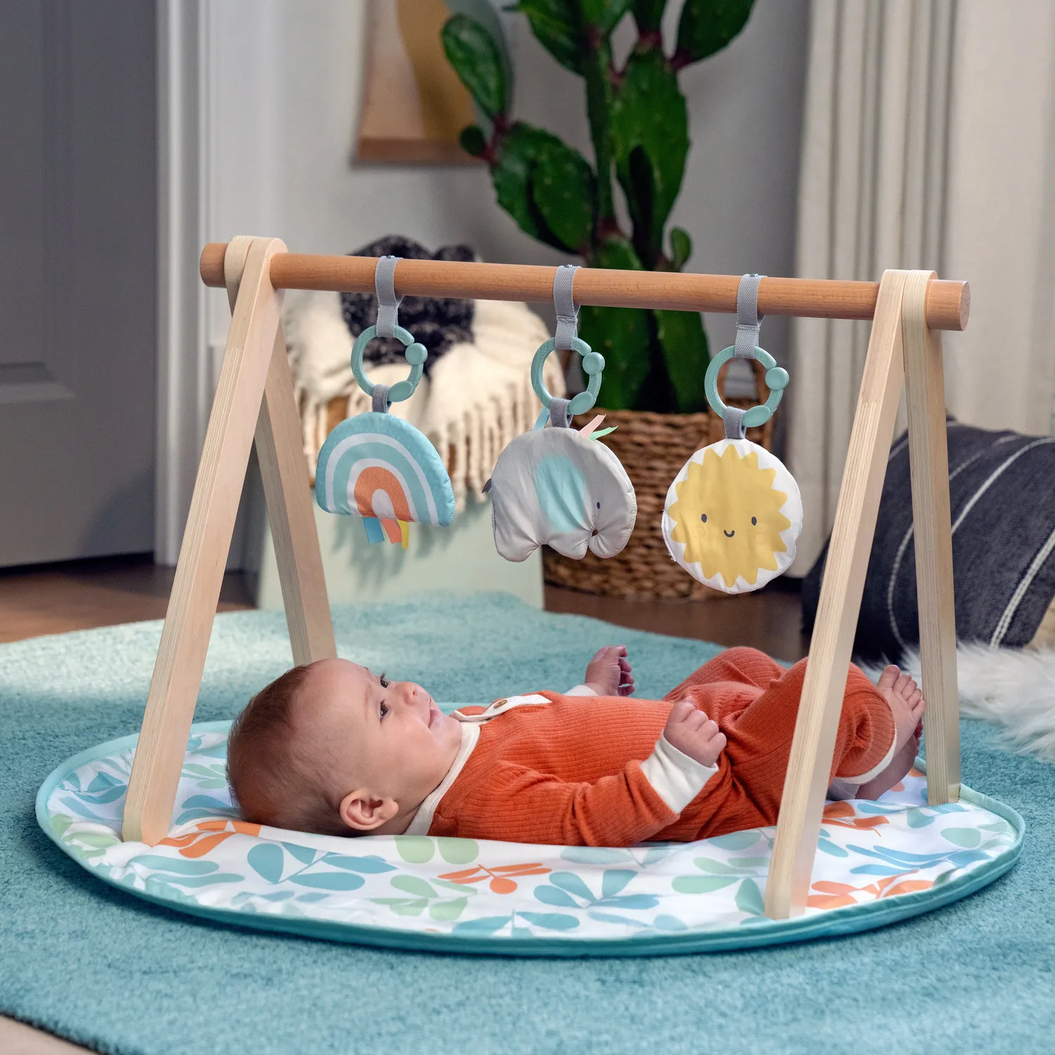 Ingenuity Sun Valley Spielbogen Holz mit Spielmatte 0-36 M