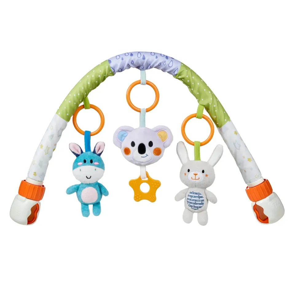 TUMAMA Spielbogen Kinderwagen Esel Bär Hase