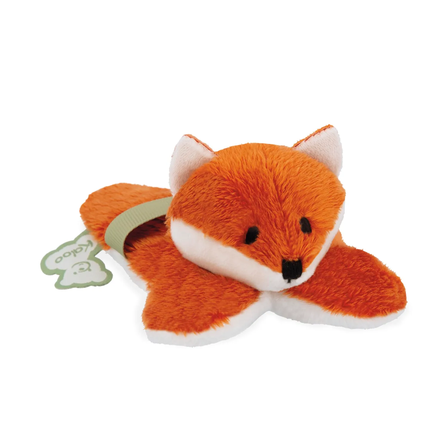 Kaloo Les Amis Stoffbuch Waldtiere mit Mini-Kuscheltier 14 cm