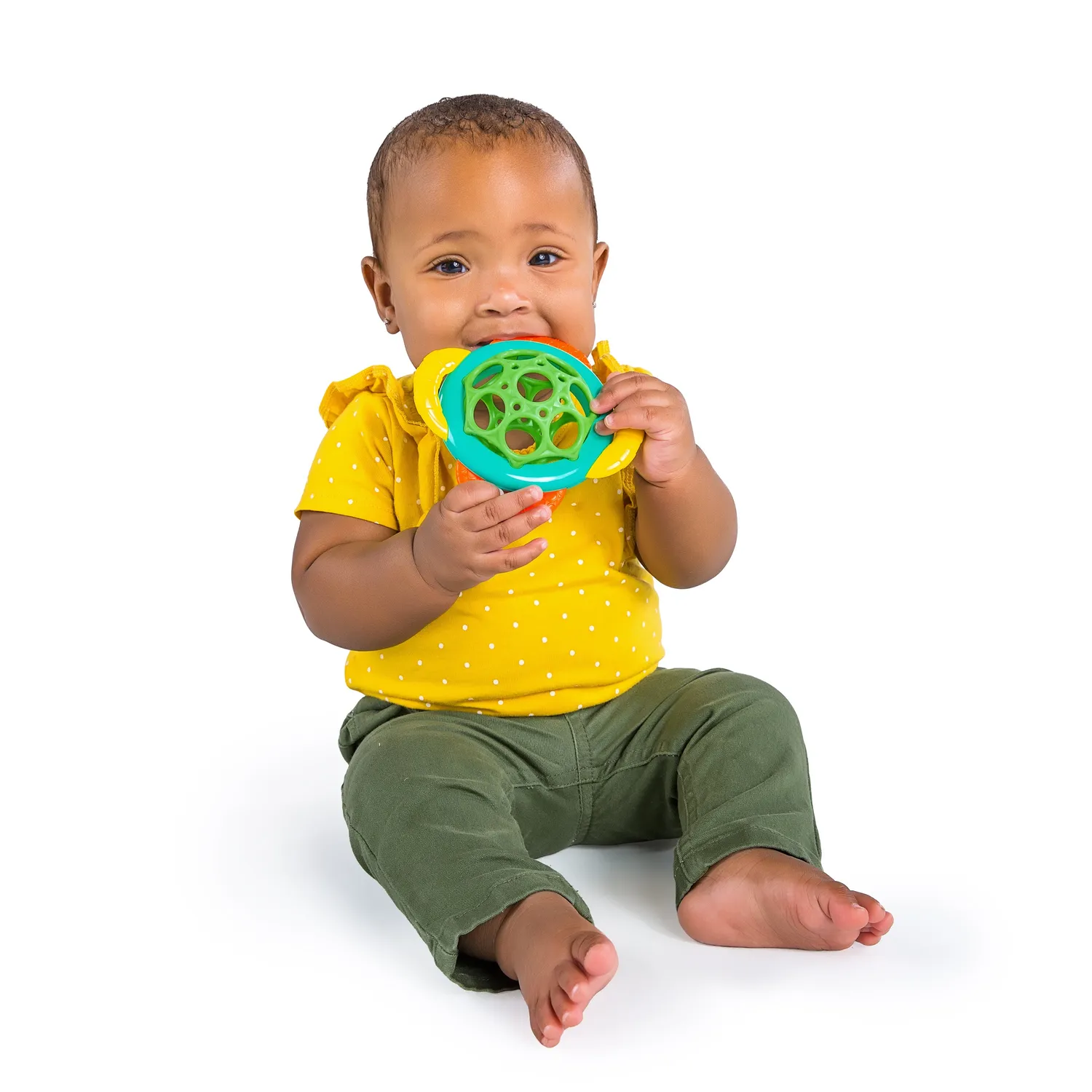 Oball Grasp & Teethe Beissring Greifloch BPA-frei