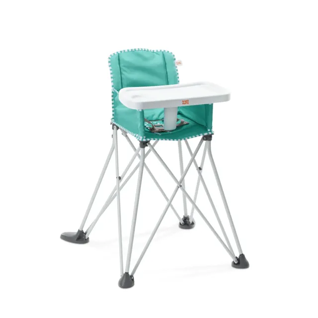 Bright Starts Pop 'N Dine Hochstuhl tragbar teal faltbar