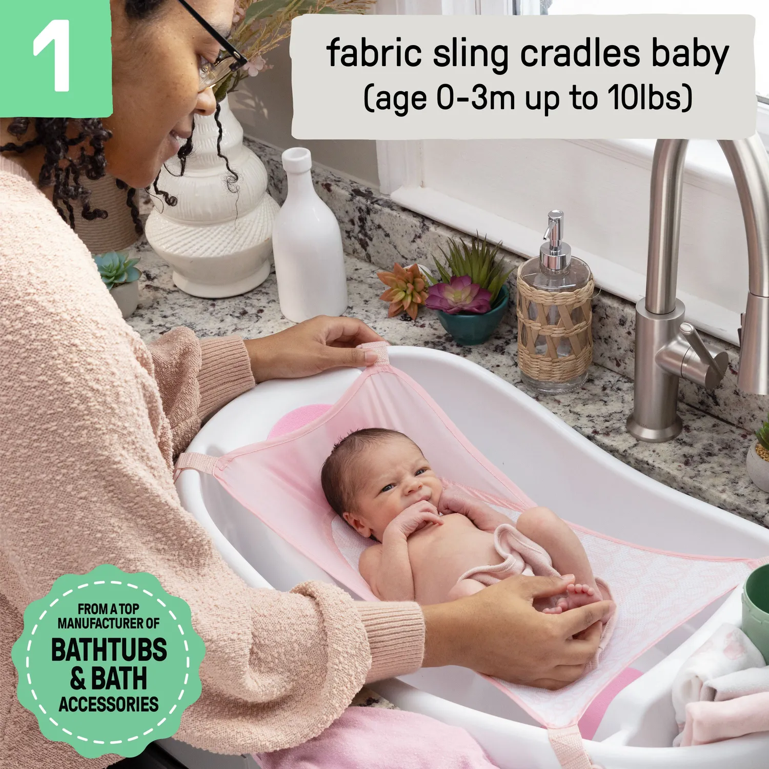 Summer Comfy Clean Deluxe Babybadewanne 0-24 Monate