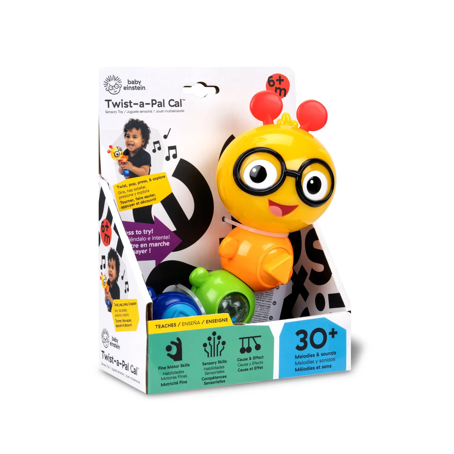Baby Einstein Twist-a-Pal Cal Sensorikspielzeug