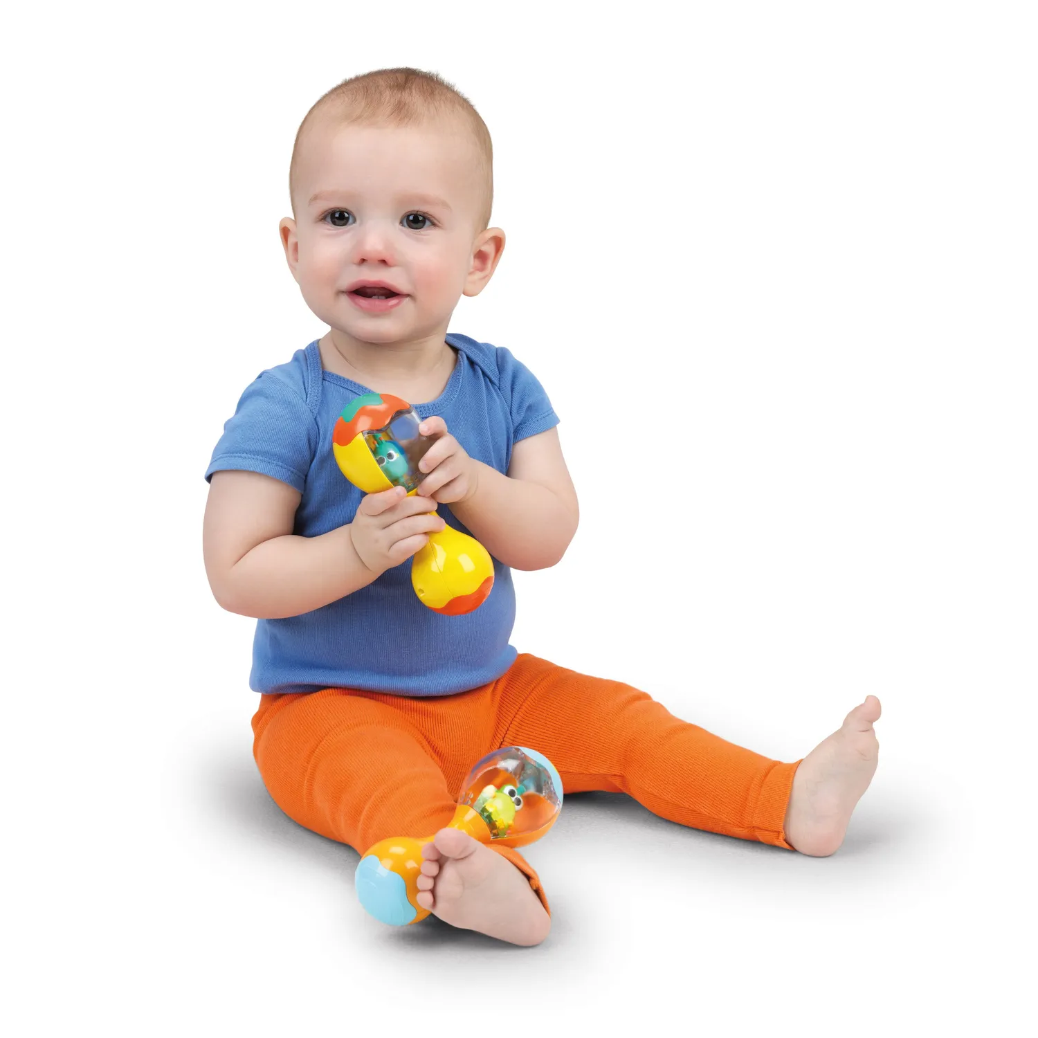 Bright Starts Rockin' Maracas Rassel 2er-Set sanft