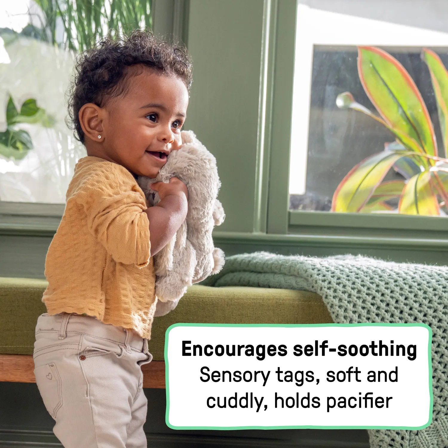 Ingenuity Sylvi Cuddle Pal Daytime Einschlafhilfe Hase