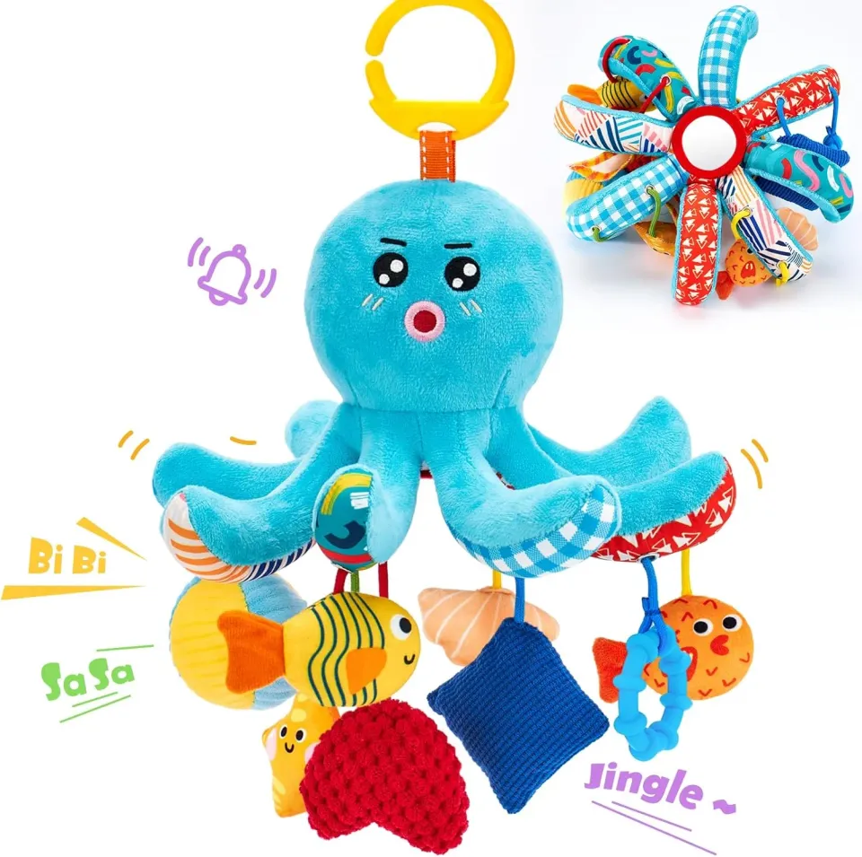 hahaland Octopus Wagenkette Hängespielzeug Rassel