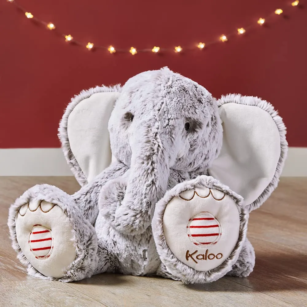 Kaloo Rouge Noa Plüschelefant 38 cm grau weich