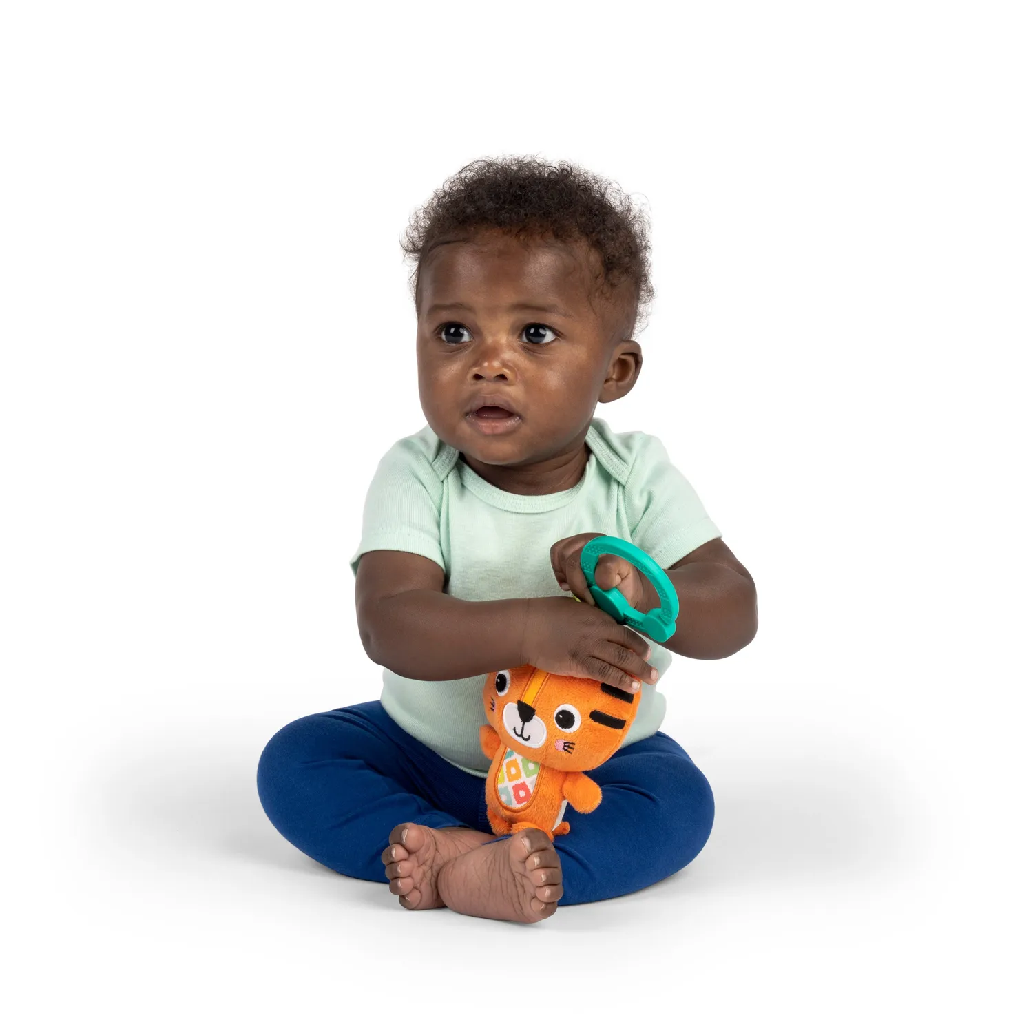Bright Starts Jingle Joy Rassel Tiger Neugeborene