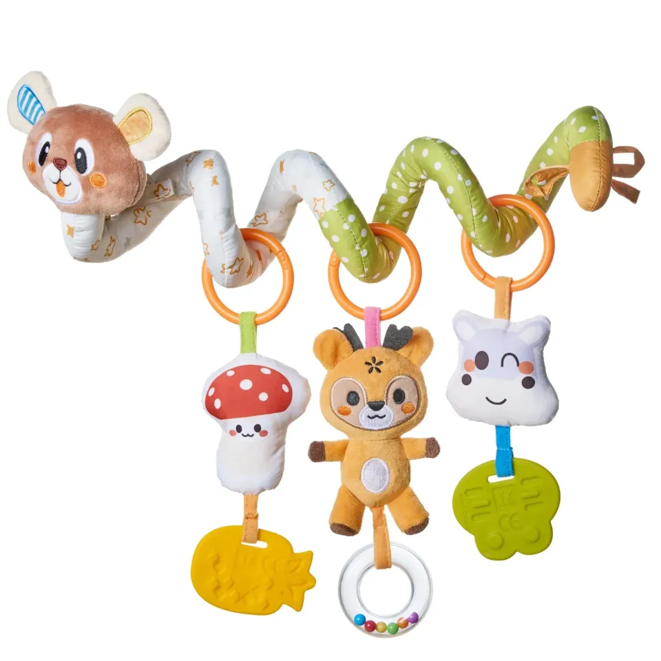 TUMAMA Bär Spirale Spielzeug Kinderwagen Rassel