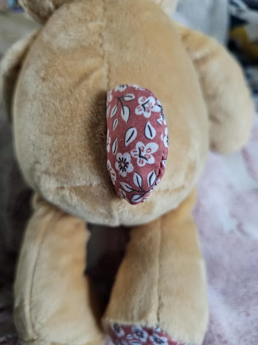 Kaloo Petites Chansons Maus Kuscheltier mit Sound 28 cm mit Glöckchen