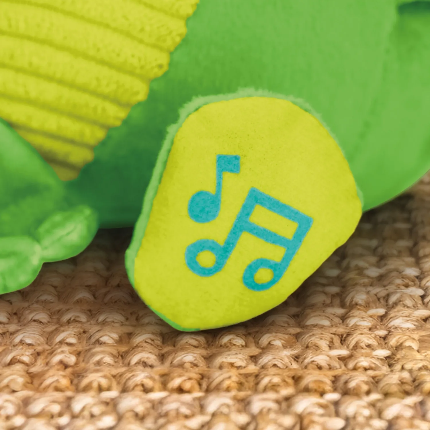 Bright Starts Bop Around Frog Plüschspielzeug mit Musik