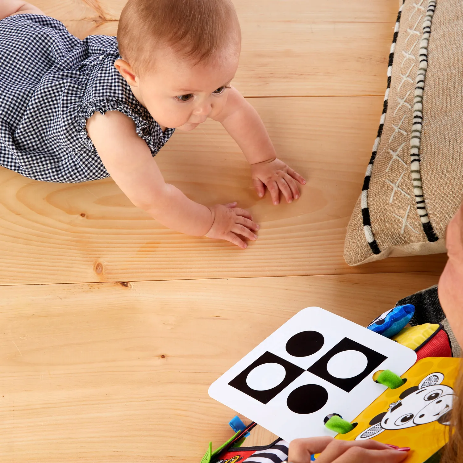 Baby Einstein Flip For Art Babyspiegel mit Karten Kontrast