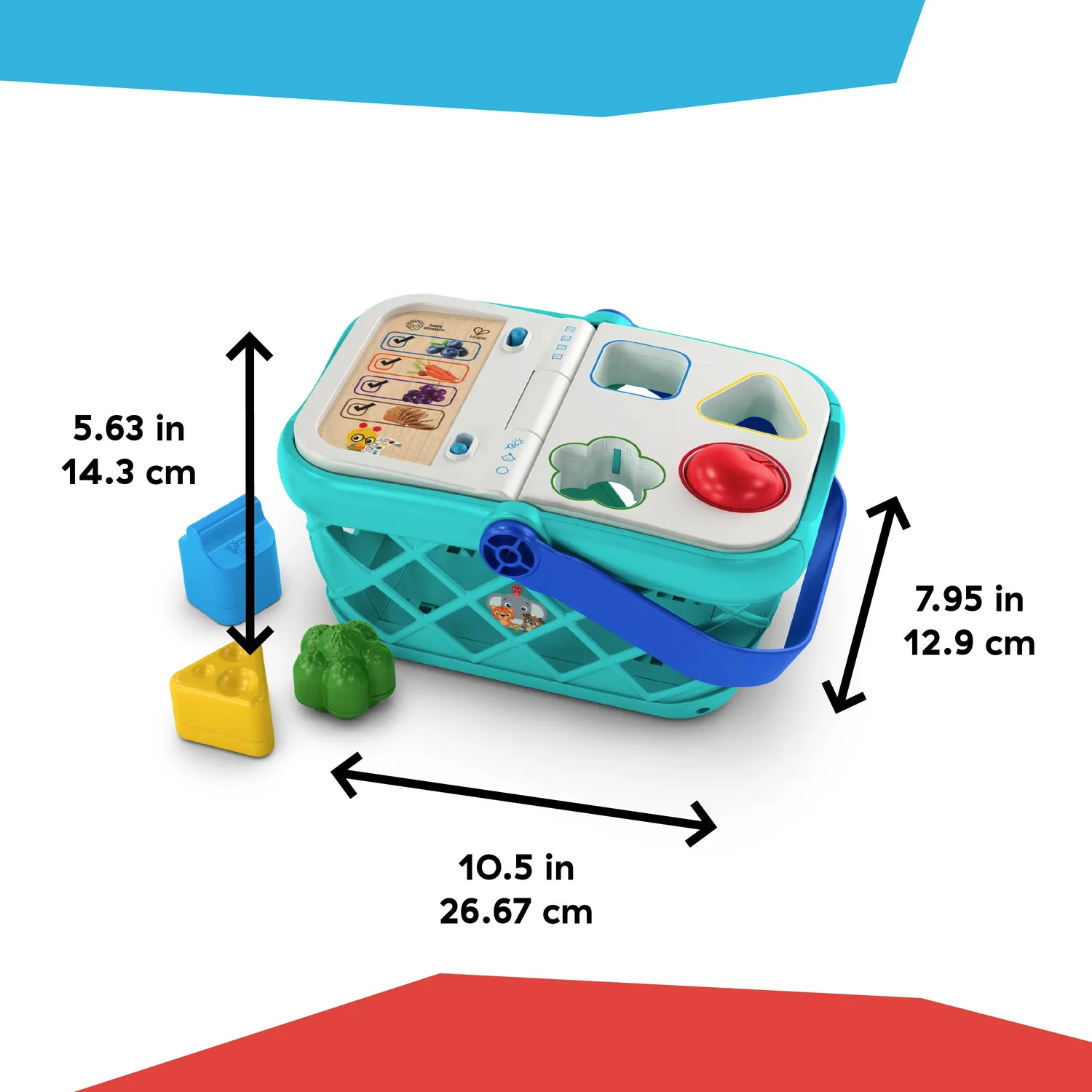 Baby Einstein Magic Touch Einkaufskorb Holz 4-teilig