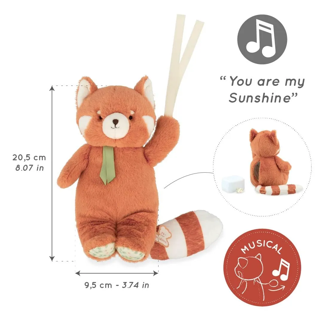 Kaloo Stimuli Babyball Musikplüsch Roter Panda 20 cm