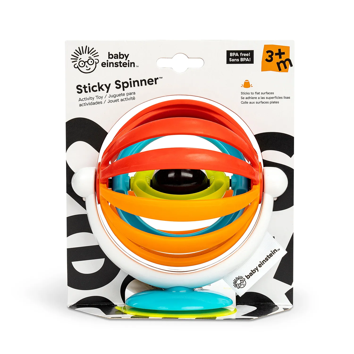 Baby Einstein Sticky Spinner Hochstuhl-Spielzeug Saugnapf