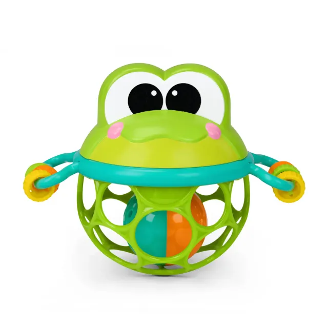 Bright Starts Oball Jingle & Shake Pal Rassel Frosch grün