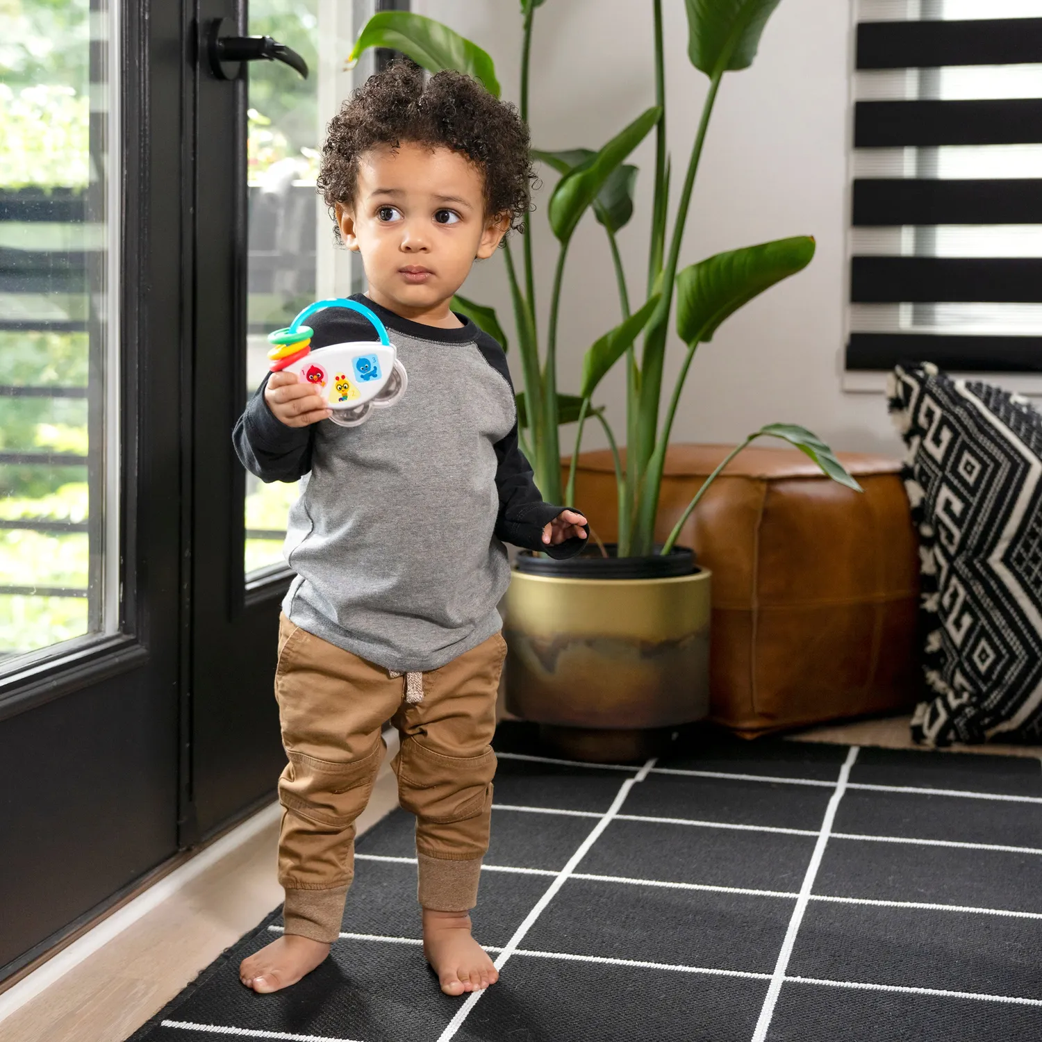 Baby Einstein Tiny Tambourine Musikspielzeug Rassel