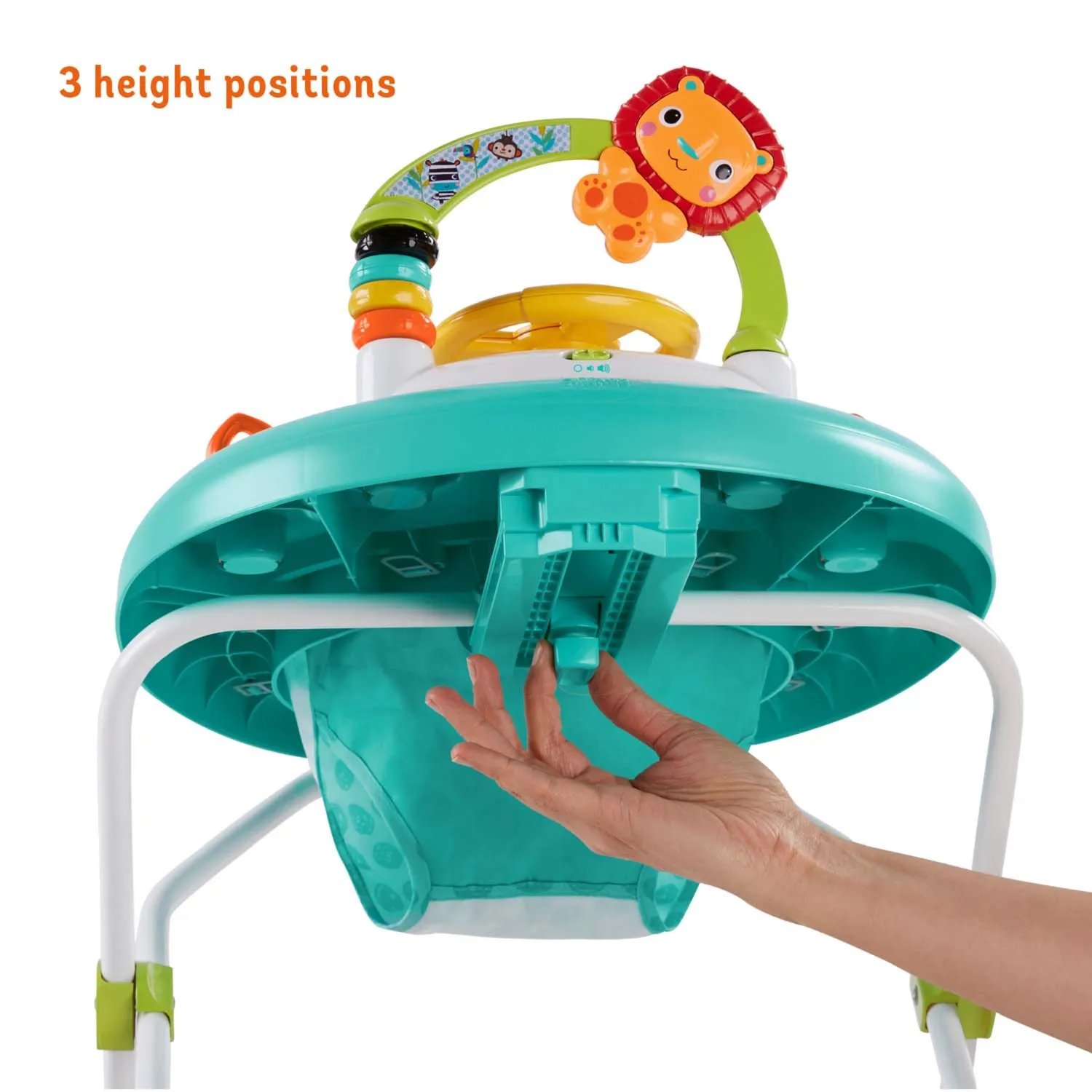 Bright Starts Zig Zag Zebra Lauflernwagen klappbar