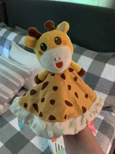 TUMAMA Schmusetuch Baby Schnuffeltuch Beissringe