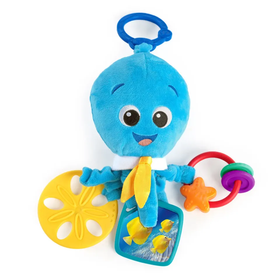 Baby Einstein Activity Arms Octopus Plüschspielzeug mit C-Ring