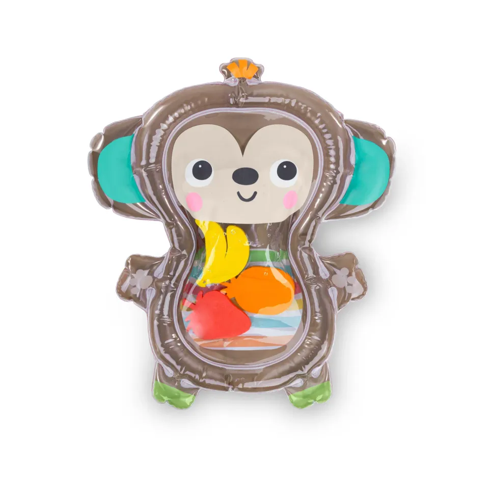 Bright Starts Hungry Monkey Tummy Time Wassermatte Wasser