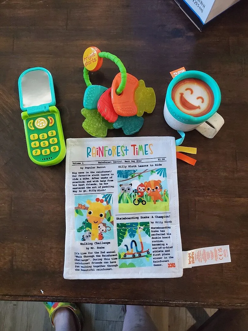 Bright Starts Morning Routine Spielset 4-teilig ab 3 Monate