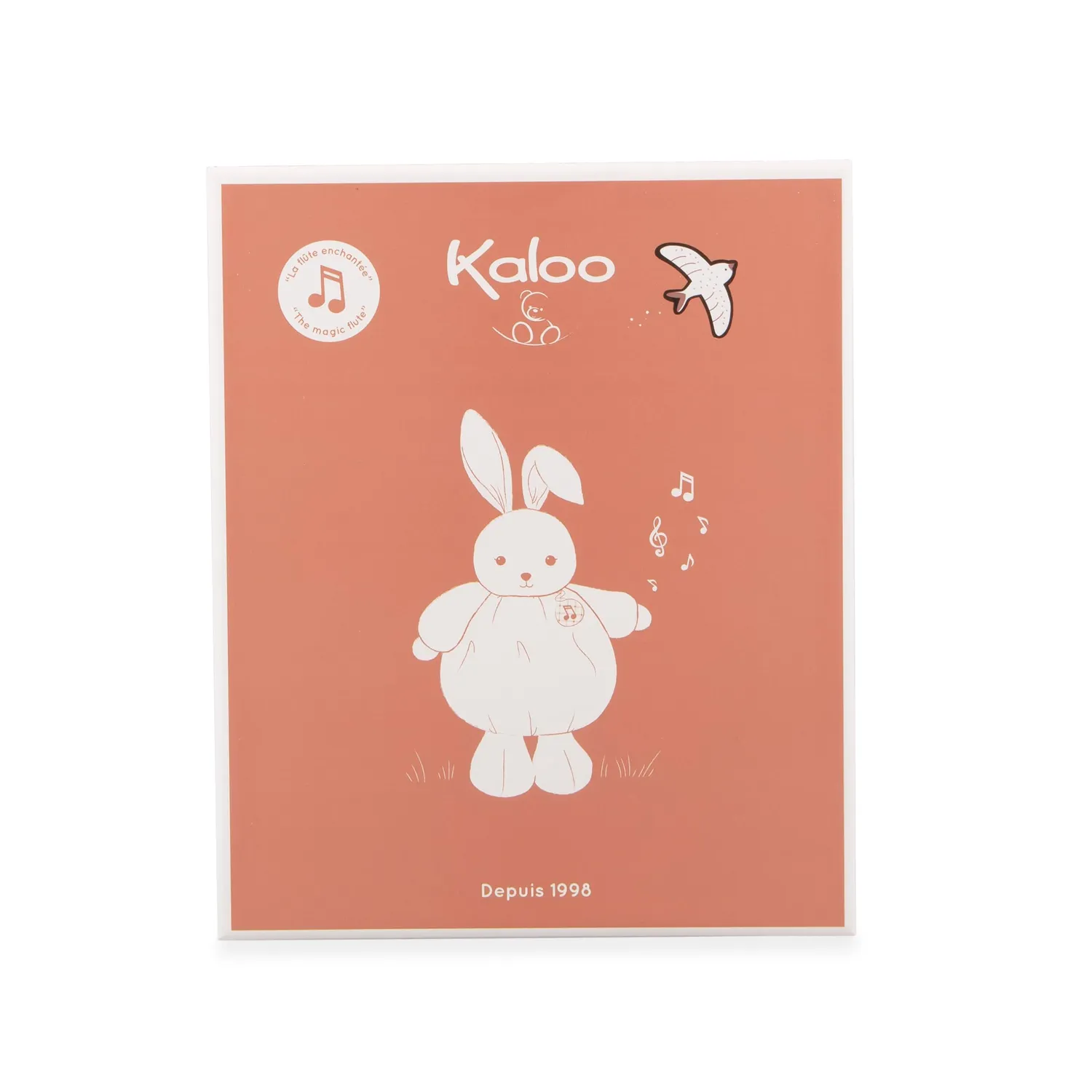 Kaloo Musical Hase Schmusetuch 17cm Creme Melodie
