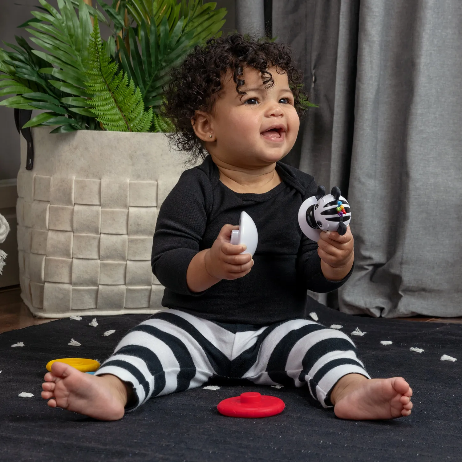 Baby Einstein Stack & Wobble Zen Stapelturm Beissring bunt