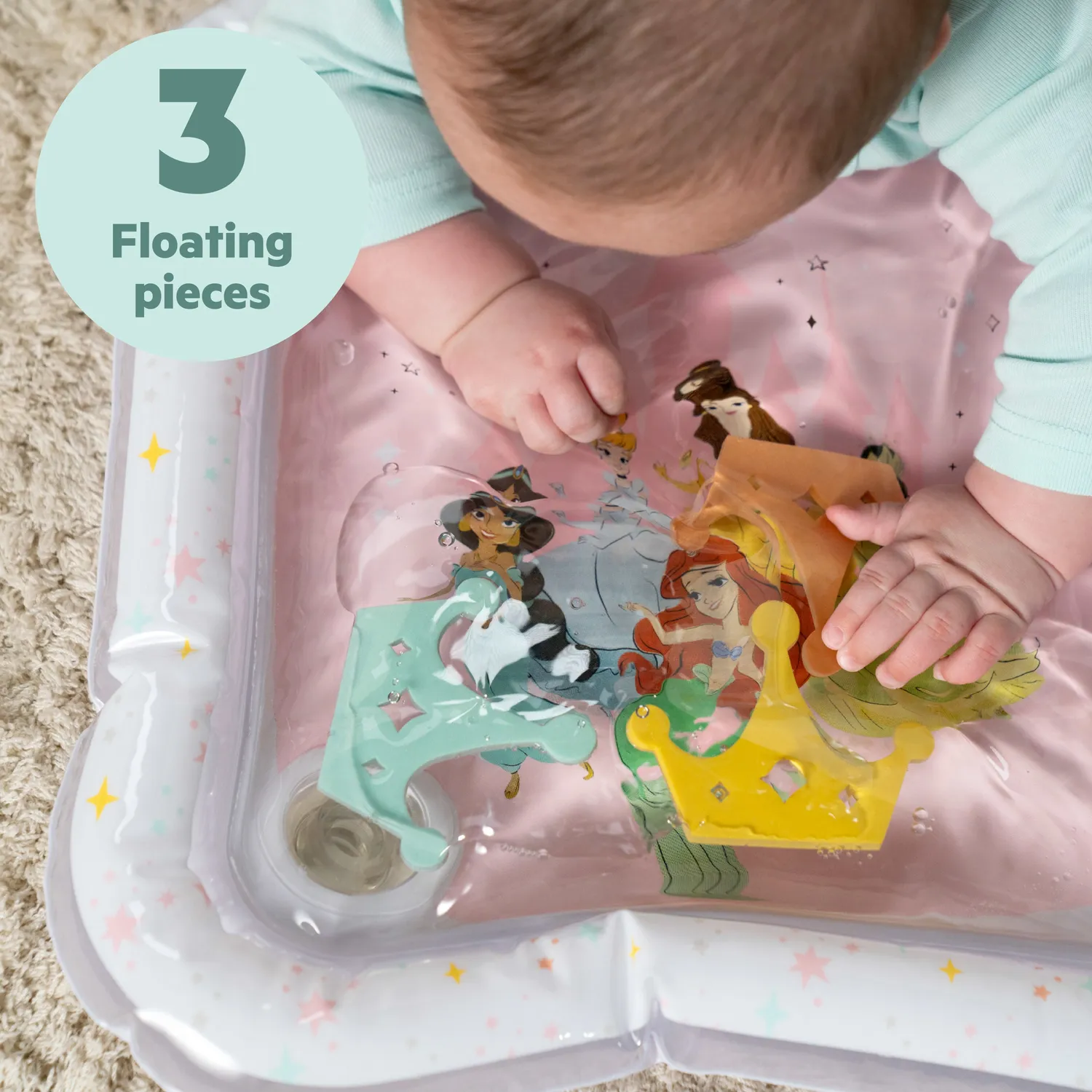 Bright Starts Disney Princess Royal Splash Wassermatte Baby