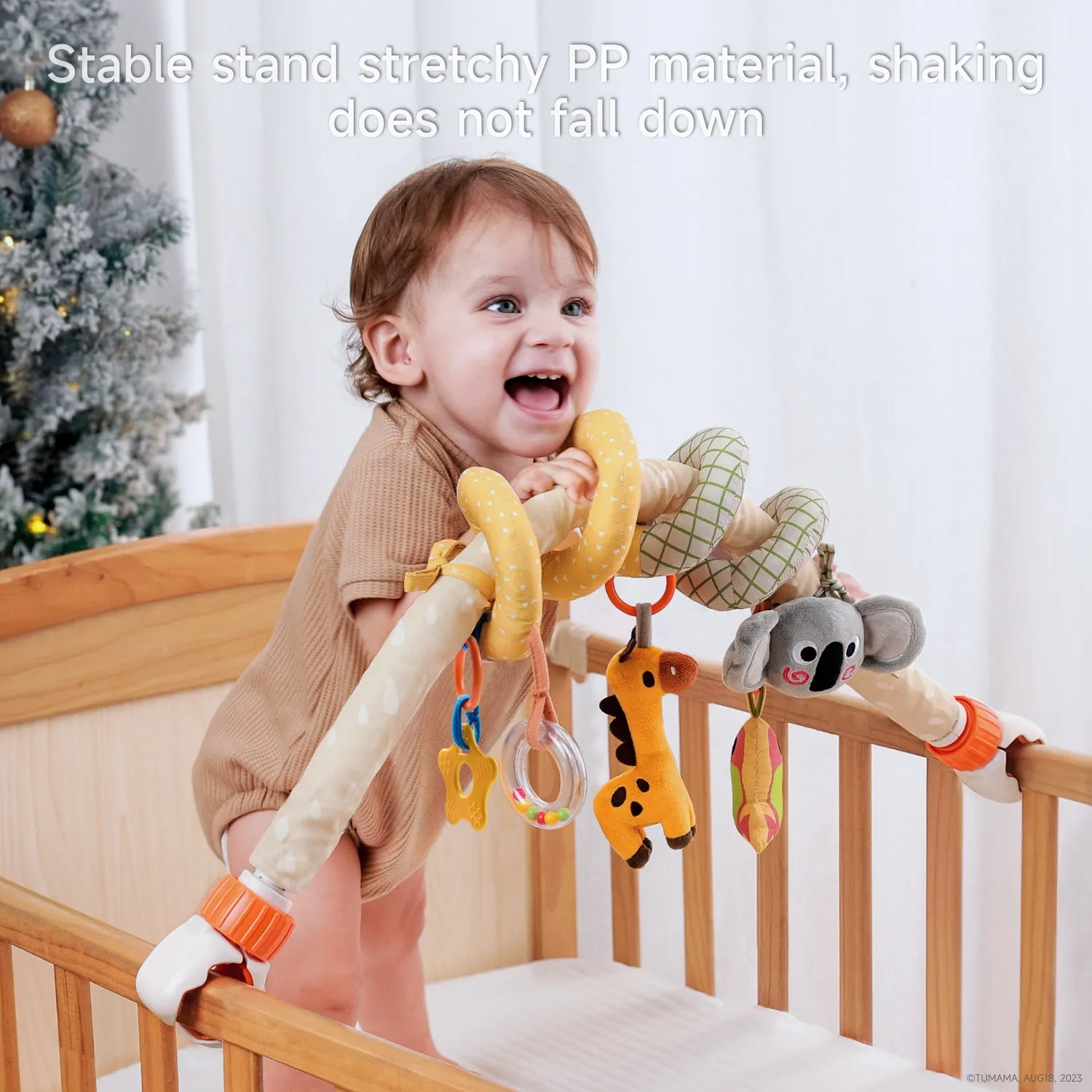 TUMAMA TM332 Spielbogen Spirale 2-in-1 Faultier