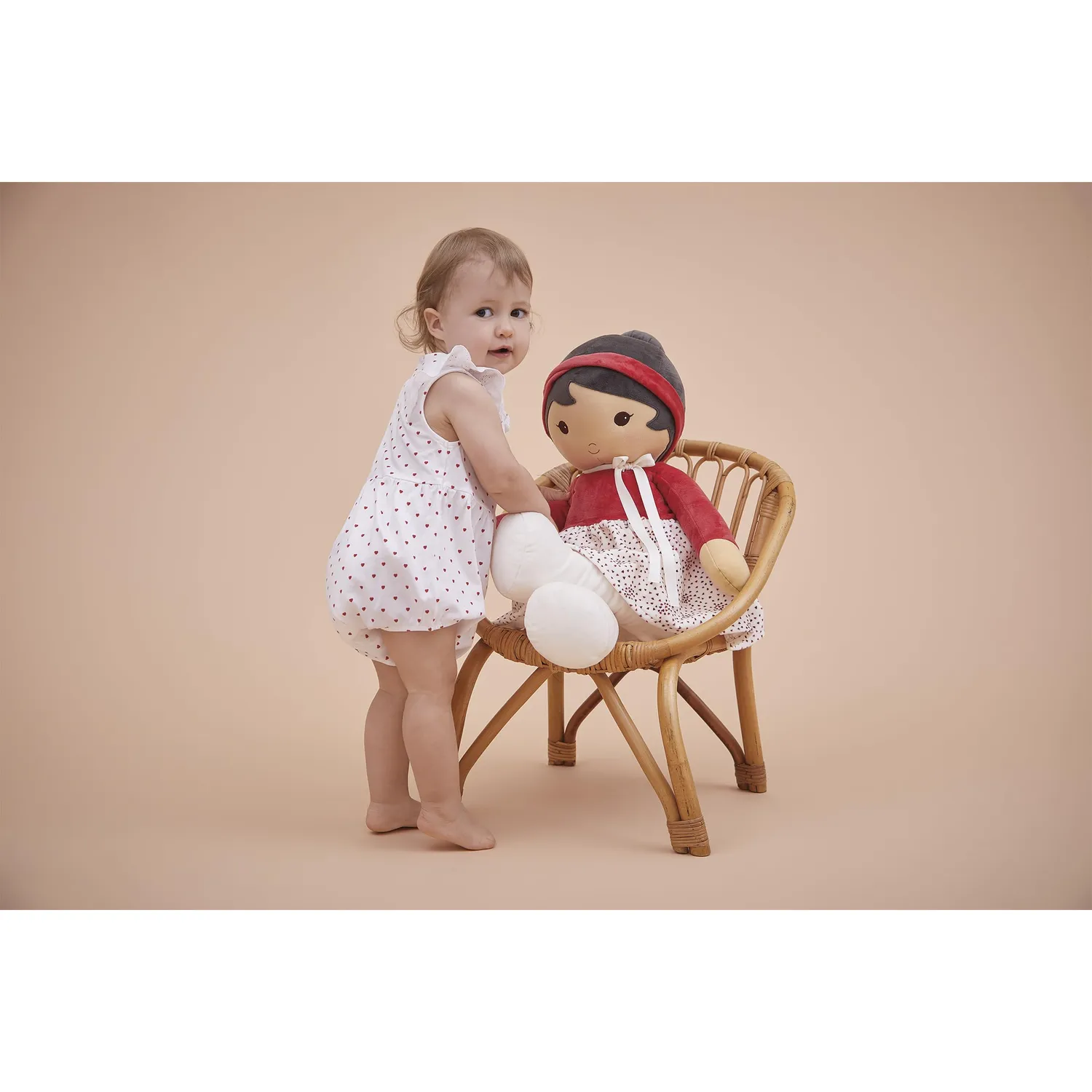 Kaloo Tendresse Stoffpuppe Emilie 80 cm personalisierbar